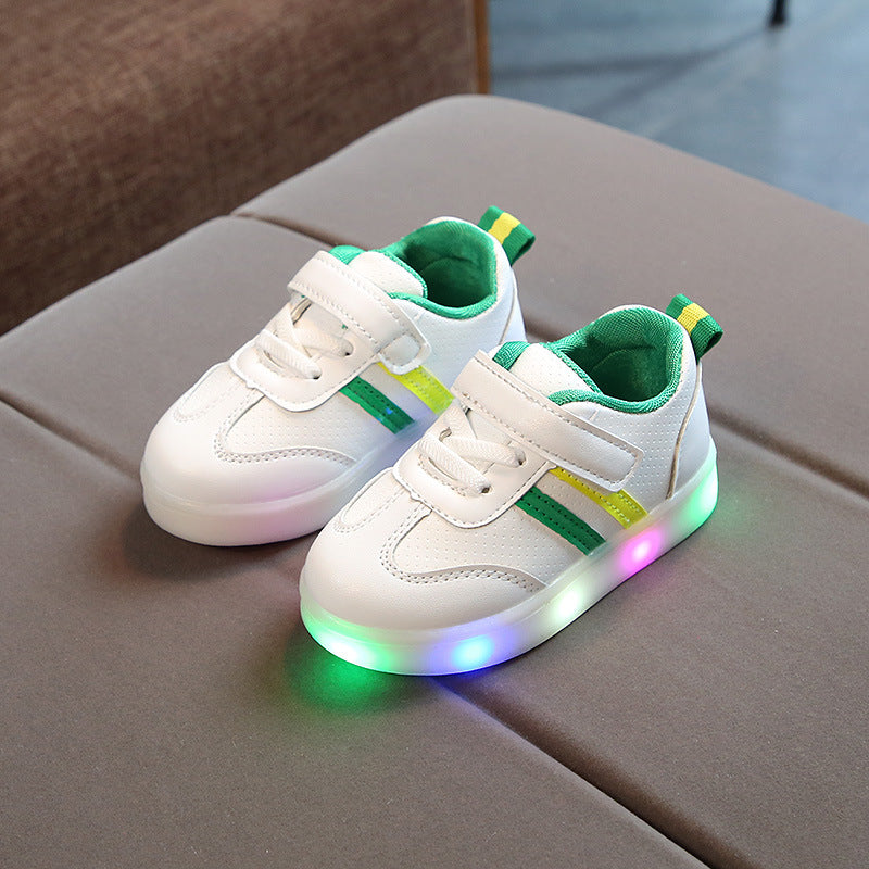 Kimmy Blanc LED Sneakers Chaussures