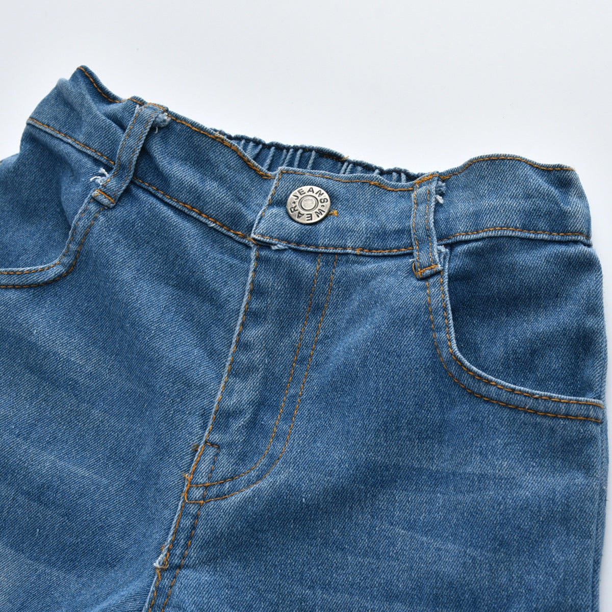 Ensemble de jeans en dentelle pour filles