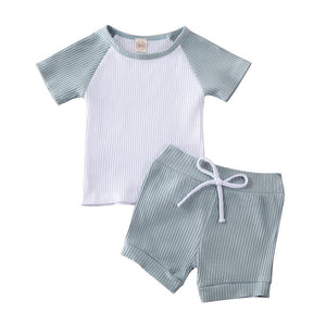 Chemise Shorts 2 pièces Pour Bébé Vêtements Garçon Enfants Garçons Vêtements