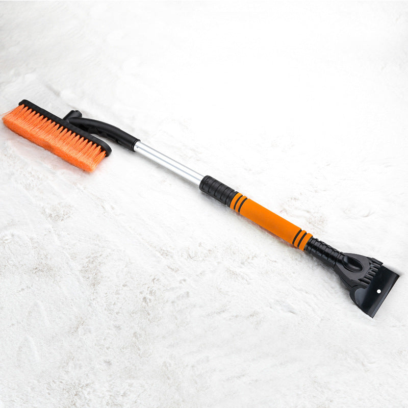 Brosse de nettoyage de voiture, grattoir à glace détachable Pelle à neige Brosse à poussière Brosse à pare-brise automatique Pare-brise Extensible Brosse à neige Poignée en mousse