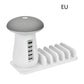 Champignon Lampe LED Support de Lampe USB Chargeur