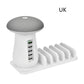 Champignon Lampe LED Support de Lampe USB Chargeur