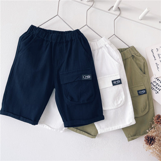 Enfants Vêtements de Garçons D'été Shorts Occasionnels Cinq-point Pantalon