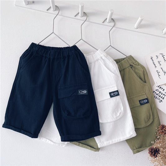 Enfants Vêtements de Garçons D'été Shorts Occasionnels Cinq-point Pantalon