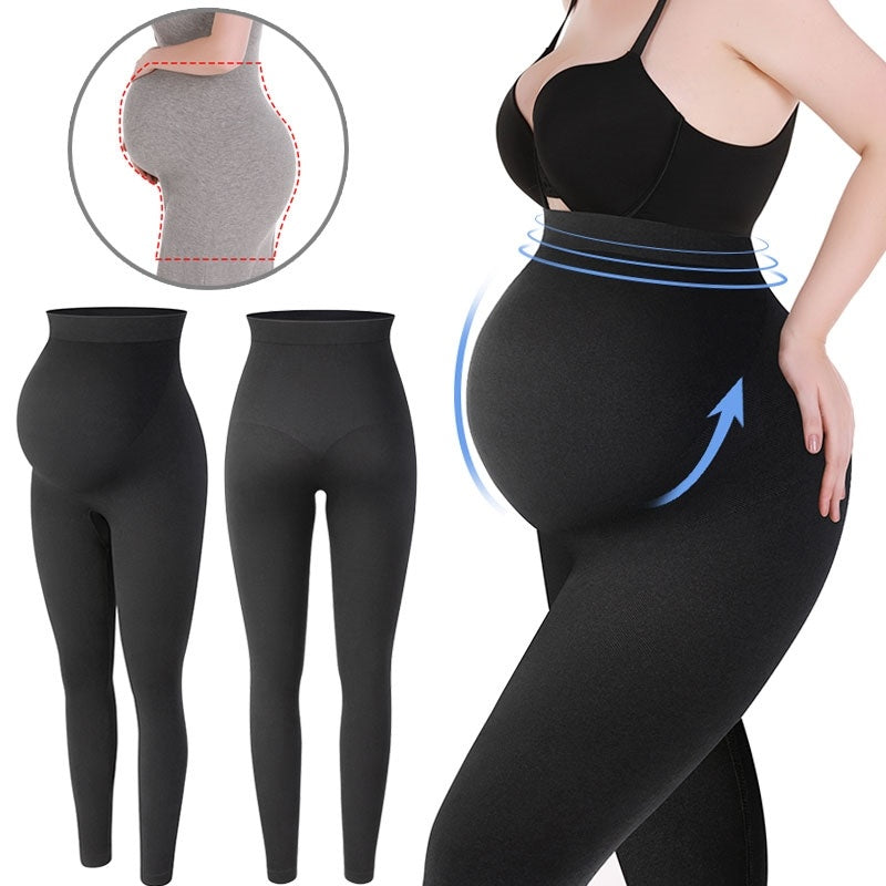 Leggings de maternité taille haute pantalon femmes vêtements de grossesse