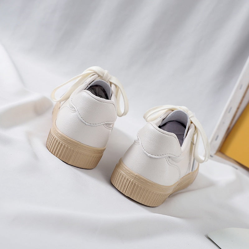 Spring New Leather Small White Shoes Casual Women's Shoes Sneakers