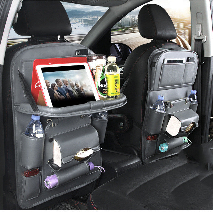 Pad-Sac Organisateur Plateau De Voiture-Siège De Voiture-Poubelle-Peut Auto-Accessoires Pliable Table Voyage