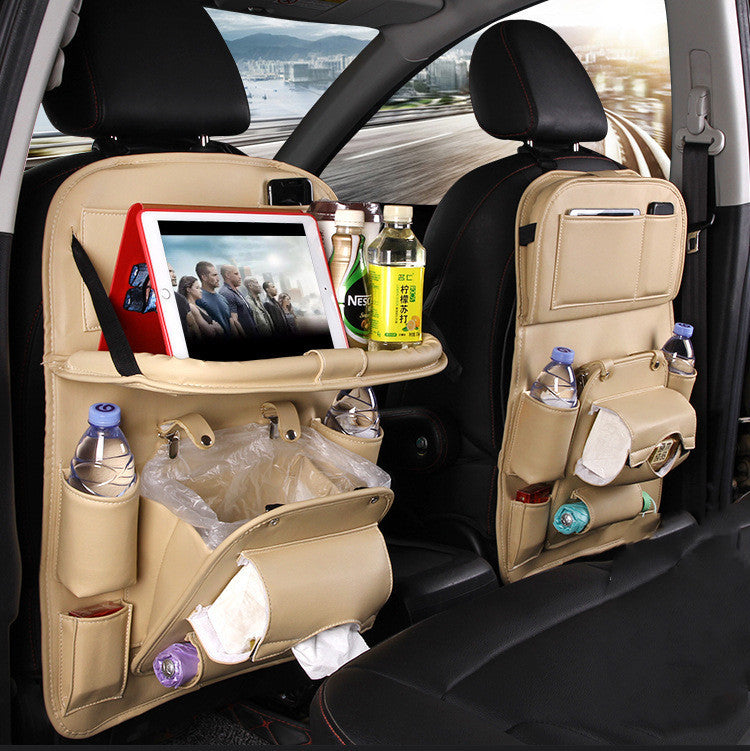 Pad-Sac Organisateur Plateau De Voiture-Siège De Voiture-Poubelle-Peut Auto-Accessoires Pliable Table Voyage