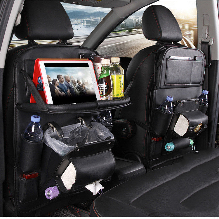 Pad-Sac Organisateur Plateau De Voiture-Siège De Voiture-Poubelle-Peut Auto-Accessoires Pliable Table Voyage