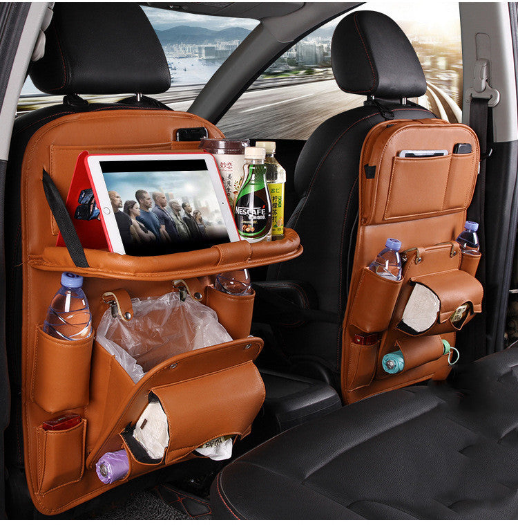 Pad-Sac Organisateur Plateau De Voiture-Siège De Voiture-Poubelle-Peut Auto-Accessoires Pliable Table Voyage