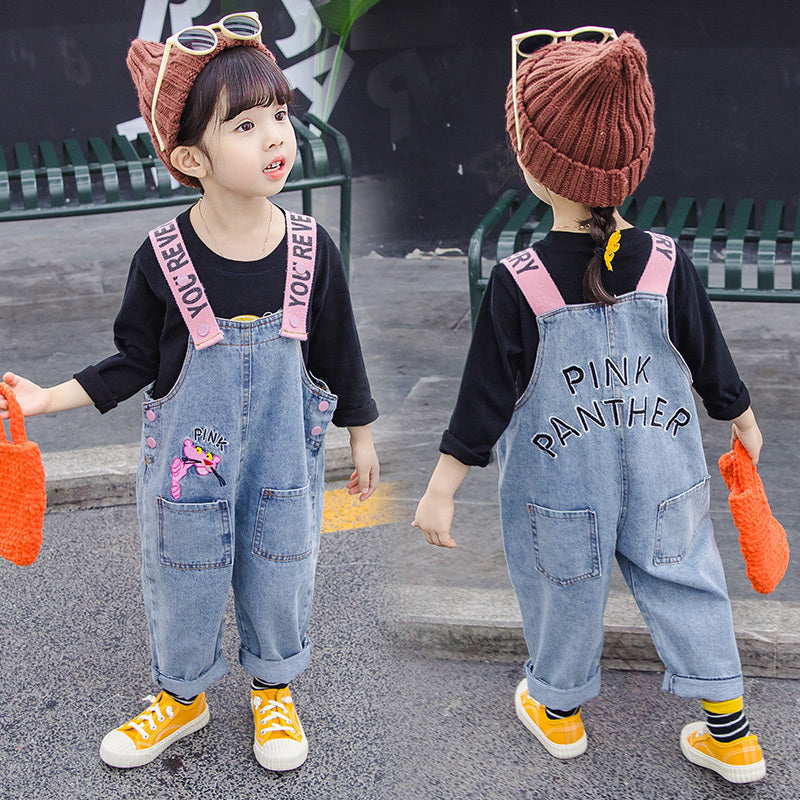 Nouveau Automne Enfants de Petite Fille Jeans Filles