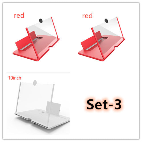 3D Écran Loupe Signal Booster Mobile Écran Léger Pliable Loupe