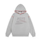 Embroidered Lace Hooded Sweater For Men