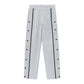 Casual Sports Breasted Pants Men's Loose Straight Trousers