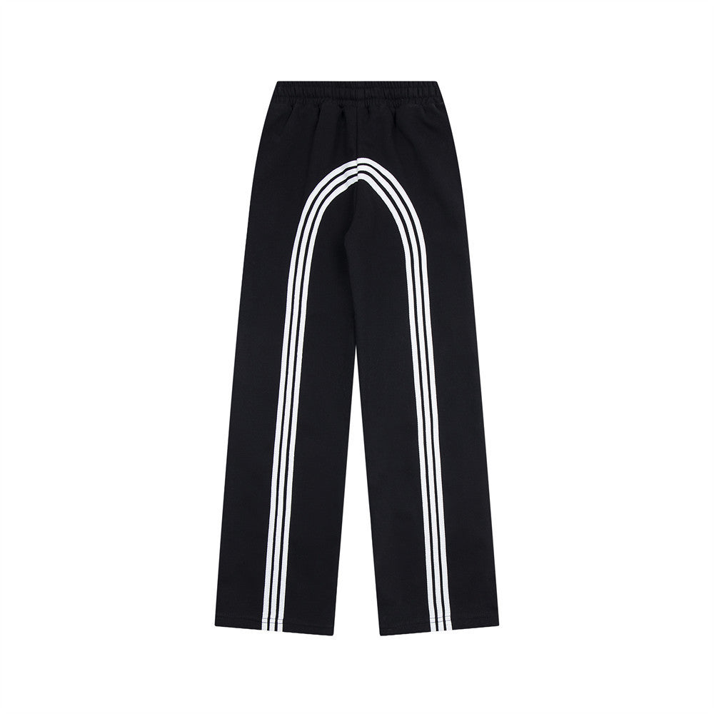 Fashion Three Bars Casual Sweatpants Men