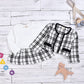 Robe à manches longues deux pièces pour bébé, petit costume vent encens