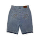 New Fashion Men's Loose Fashion Fashion Brand Retro Alphabet Denim Shorts