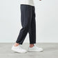 Straight Micro-tapered Casual Pants Simple Solid Color