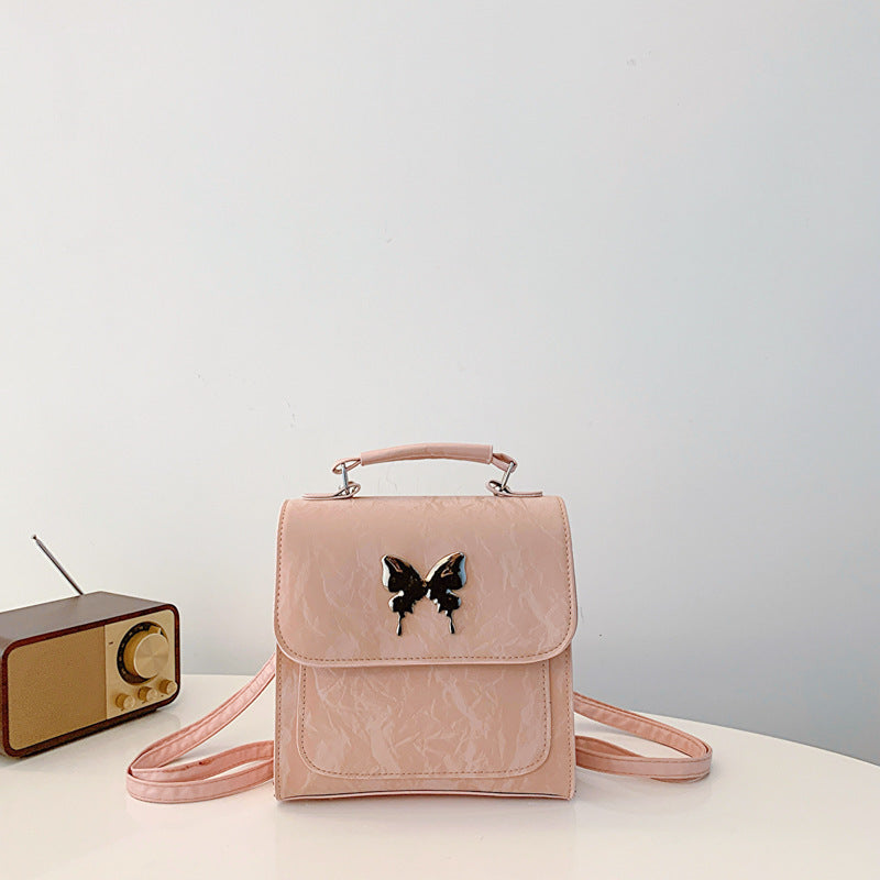 Butterfly Handbag Shoulder Casual Small Square Bag