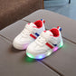 Kimmy Blanc LED Sneakers Chaussures