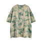 Tie Dye Camouflage Short Sleeve T-shirt Men