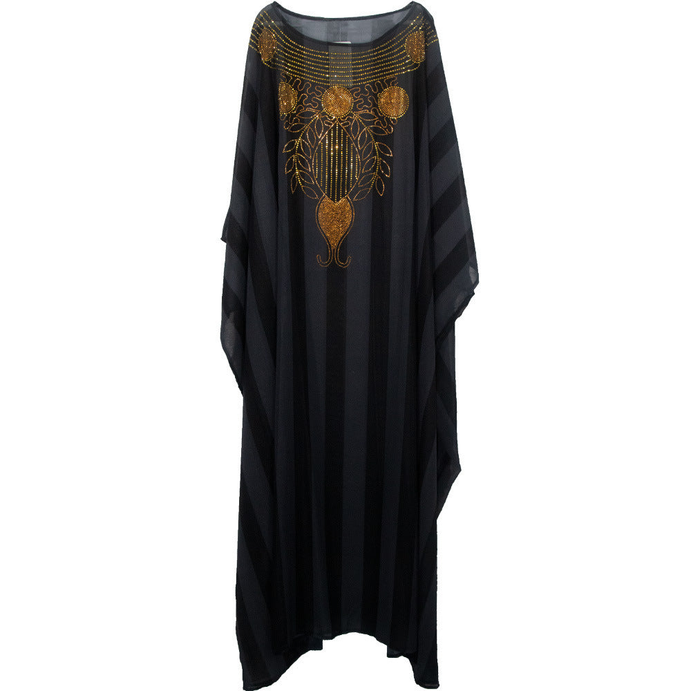 Swing Dress Chiffon Robe Fashion