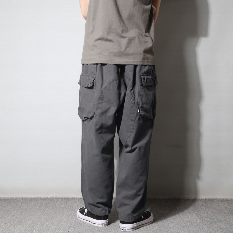 Street Pu Shuai Design Sense Multi-pocket Cargo Pants