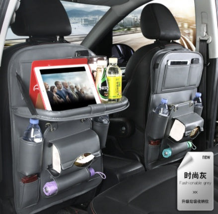 Pad-Sac Organisateur Plateau De Voiture-Siège De Voiture-Poubelle-Peut Auto-Accessoires Pliable Table Voyage