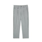 Thin Cool Casual Pants Men's Straight Solid Color Cropped