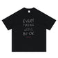 Creative Letters Simple All-match Casual T-shirt