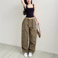 Autumn Women's Casual Functional Pocket Overalls Trousers