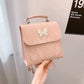 Butterfly Handbag Shoulder Casual Small Square Bag