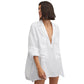 Sexy Deep V Nightdress Pure Cotton Short Women's Homewear