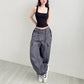 Autumn Women's Casual Functional Pocket Overalls Trousers