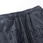 Heavy Washed And Dyed Sports Shorts Men And Women Knitted Trousers