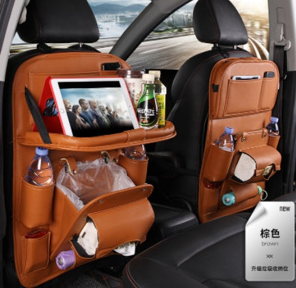 Pad-Sac Organisateur Plateau De Voiture-Siège De Voiture-Poubelle-Peut Auto-Accessoires Pliable Table Voyage