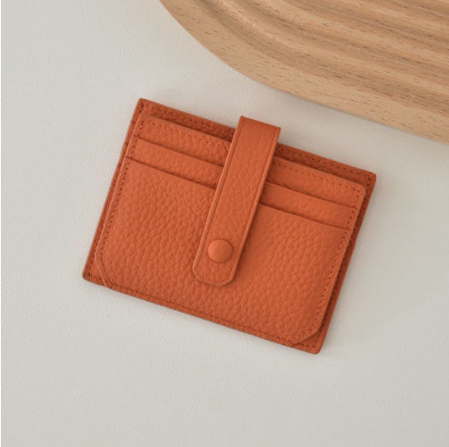 Ultra-thin Card Holder Women's South Korea Multi-card-slot