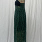 Women's Dress Sling Lace Green Hollow Multi-layer