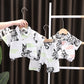 Chemise à manches courtes pour bébé, vêtements légers pour enfants