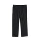 Thin Cool Casual Pants Men's Straight Solid Color Cropped