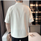 Short Sleeve Thin Polo Shirt Letter Printing Lapel T-shirt