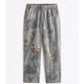 Men's 3D Digital Printing Leaves Pattern Trousers