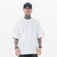 High Street Heavy Solid Color Basic T-shirt Loose